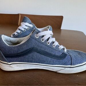 Vans Blue Denim Women's Sneakers